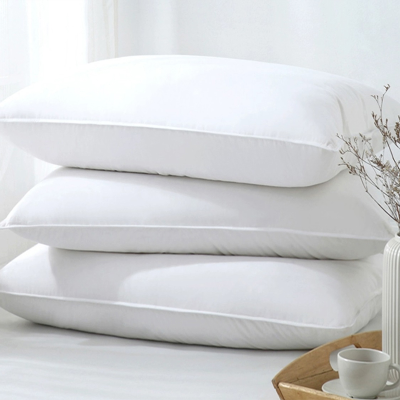 3-chamber 90% down feather pillows for 5 star hotels