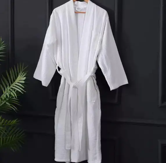 Cleaning and post-maintenance of hotel bathrobes