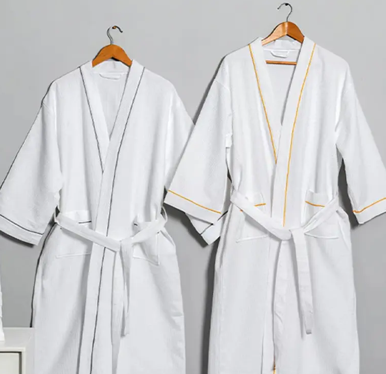 How can hotel bathrobes enhance the guest's stay experience?